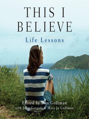 cover image of This I Believe--Life Lessons
